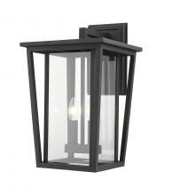  571B-BK - Seoul 2lt Outdoor Wall Sconce