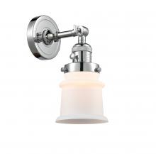 Innovations Lighting 203SW-PC-G181S - Canton - 1 Light - 5 inch - Polished Chrome - Adjustable Sconce