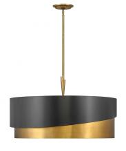 Fredrick Ramond FR34318HBR - Gigi Large Drum Chandelier